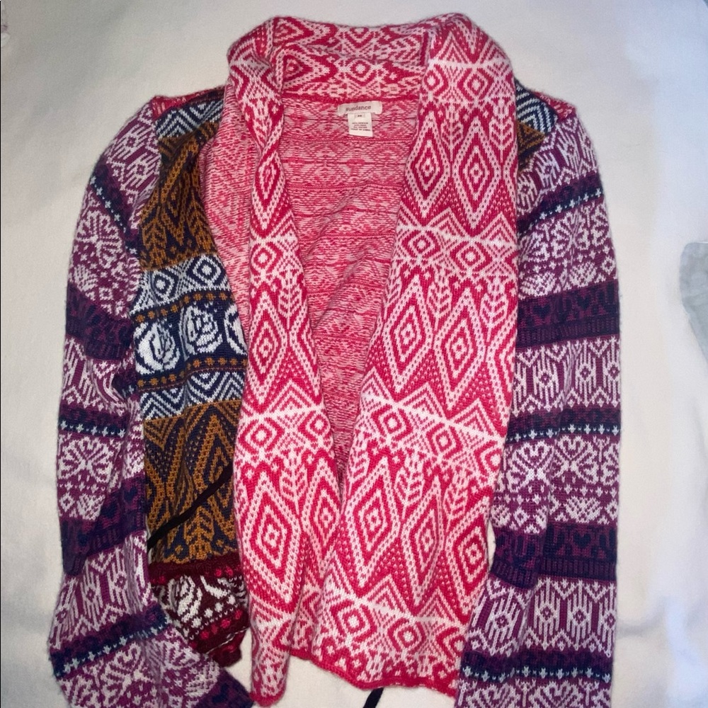 Sundance Colorful Knit Cardigan - Picture 2 of 3